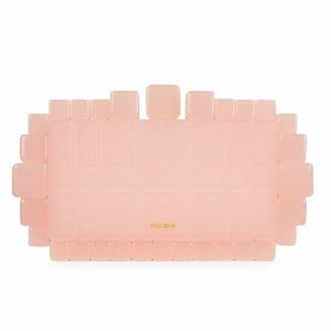 Cult Gaia Pink Clutch